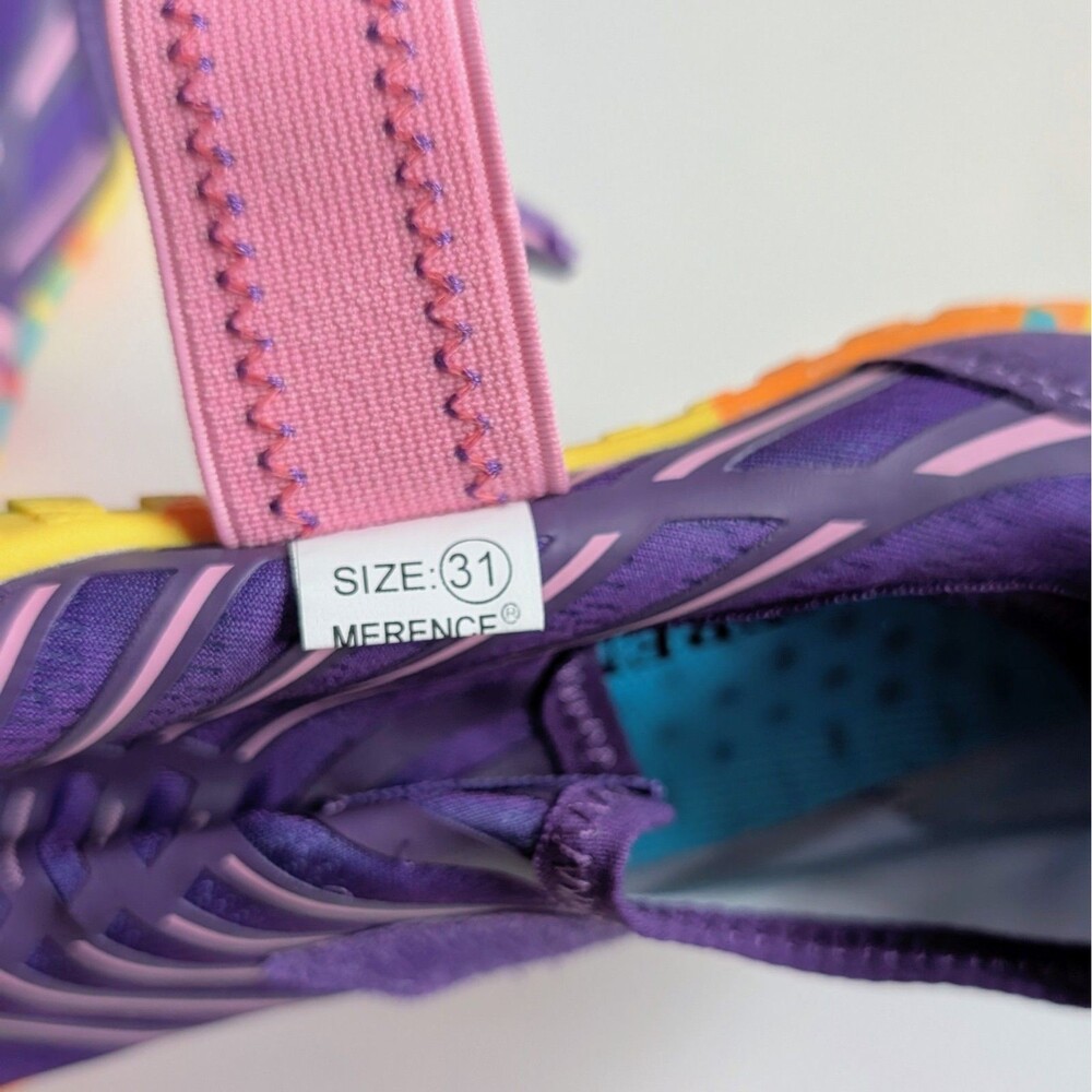 NEW Big Kids Boys/Girls Water Shoes Sports Aqua Athletic Sneakers sz 1 (31 EU) - Picture 8 of 9